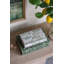 S / 2 boîtes à livres décoratives avec motifs floraux rustiques, boîtes de rangement traditionnelles cachées