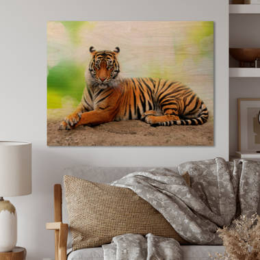 PTM Tiger Framed On Paper Print | Wayfair