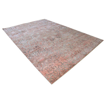 Pink Alchemy Transitional Silk Rug - 8'8" x 12'3"