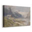 Vallée alpine avec Hotel-Edward Theodore Compton-Toile tendue avec châssis-c. Fin du 19e siècle / début du 20e siècle-1553404475