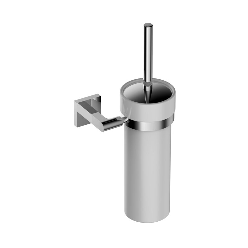 Forsyth Wall-Mounted Toilet Brush and Holder