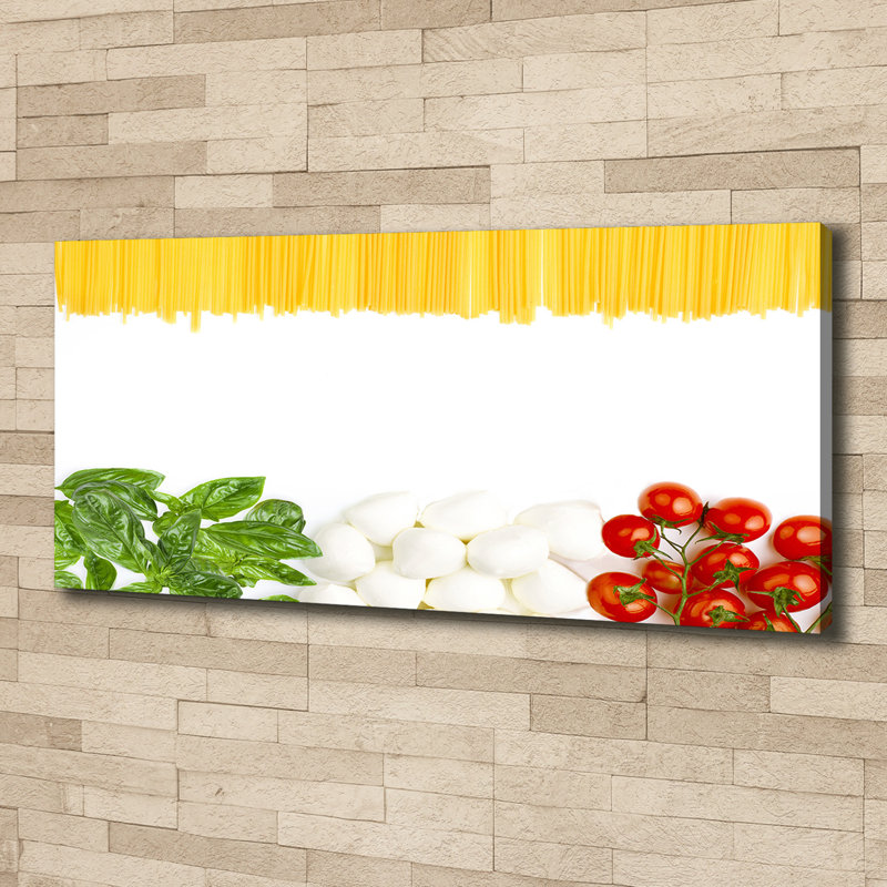 Italian Flag - Wrapped Canvas Print