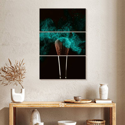 Poudre de maquillage turquoise Shuttleworth