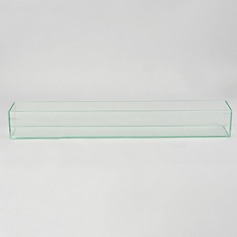 Brezza Handmade Glass Pot Planter, 4'' H x 30'' W x 4'' D