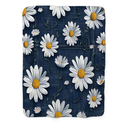 Couverture en sherpa de qualité supérieure 1 pièce Tender Pastel Love