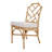 Orla Dining Table Set With Rattan-Back Dining Chairs