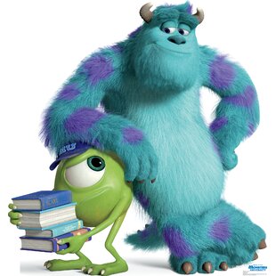 Trends International Gallery Pops Disney Pixar Monsters Inc. - Sully Wall  Art Wall Poster, 12 x 12, Black Frame Version