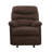 Upholstered Microfiber / Microsuede Reclining Massage Chair