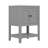 24"  Modern Sleek Bathroom Vanity Elegant Ceramic Sink With Open Style Shelf-114223086