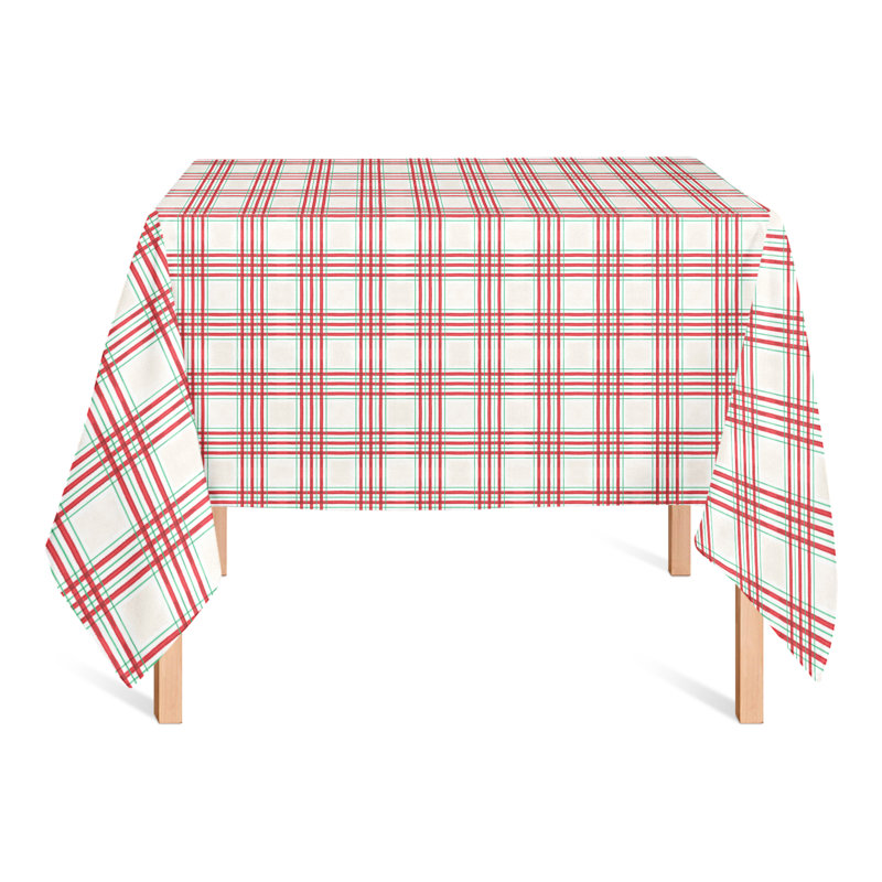 Nappe en polyester à carreaux, L 58 po x l 58 po