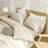 BESTOUCH Duvet Cover Set 100% Washed Cotton Linen Feel Lightweight-115115463-114986052
