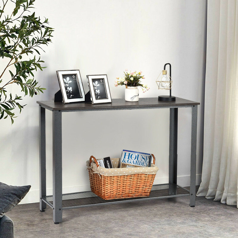 Console 40 po Amrane, Gris, Gris