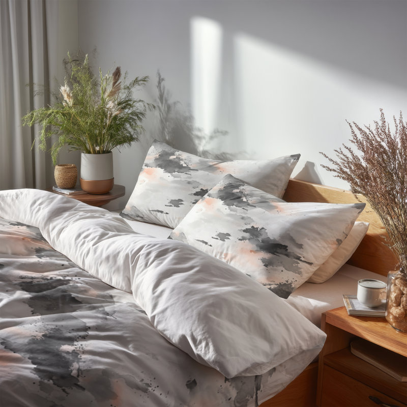 Ensemble d'édredon 6 pièces Modern Modern, King Comforter + 3 Additional Pieces