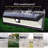 12" Solar-Powered Outdoor Wall Light with Motion Sensor 6000K