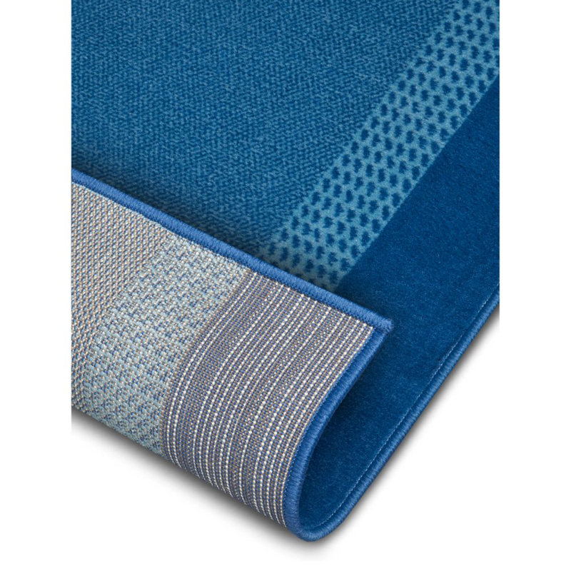 Flatweave Blue Rug, Rectangle 160 x 230cm