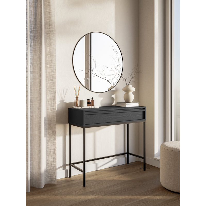 Bannie 90cm Console Table, Black