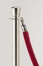Forme-a-cordes de ligne, Chrome, Rouge, 96 po