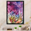 Fleurs mauves - Marbre liquide - Peinture-1697214654-1697214653