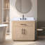 Ensemble de meuble-lavabo sur pied 36 po avec plateau en marbre d'ingénierie Avignon-93934499-114248458
