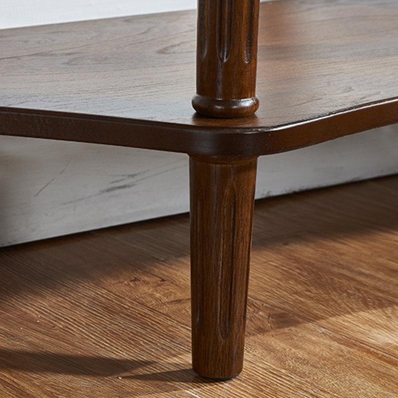 American-style semi-circular console table, 34.65" H x 39.37" W x 14.17" D