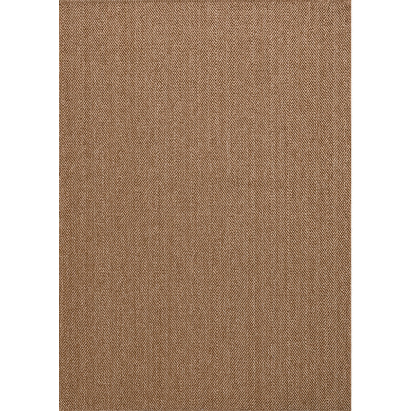 Amiliya Solid Colour Jute / Sisal Area Rug, Rectangle 152 x 254cm