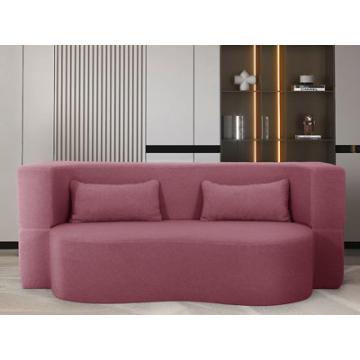Canapé-lit double 79,5 po avec 2 coussins