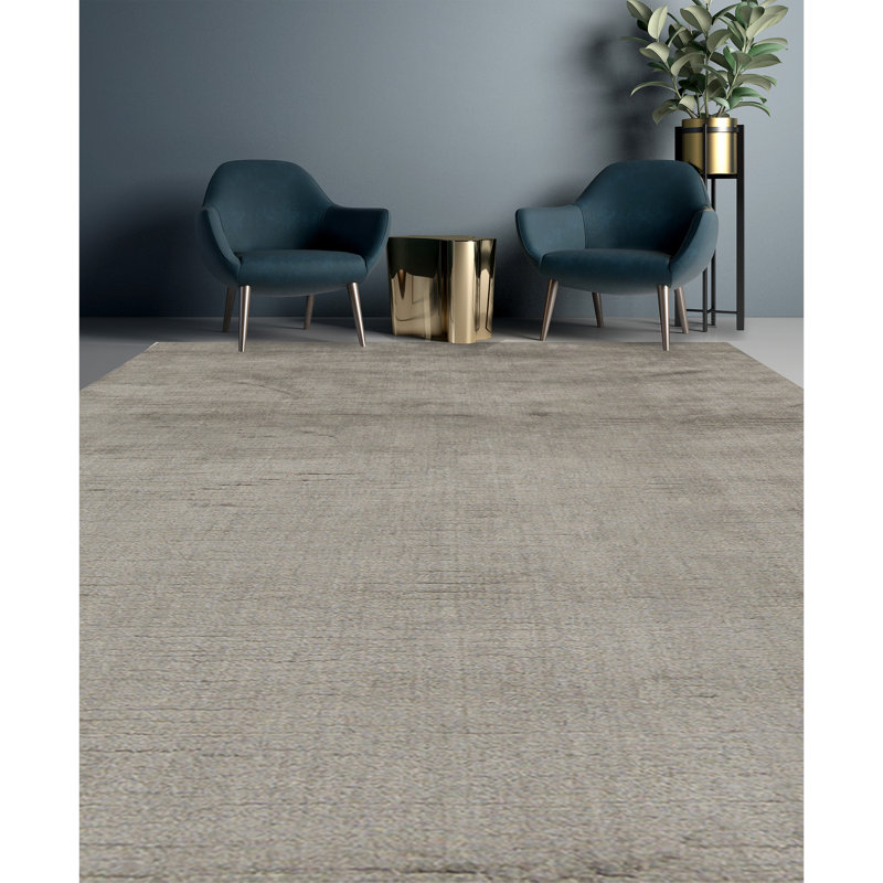 Hand Woven Wool Abstract Area Rug