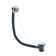 7cm Chain and Stopper Waste Tub Drain With Overflow