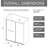 72-Inch High Shower Door, Aluminum Dual Sliding With Adjustable Width And Soft-Close Feature For Bathroom Upgrades Height, 60-Inch Width, Water-Tight Seal Retreat