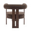 Fauteuil d'appoint rembourré en velours Faiella-325101084
