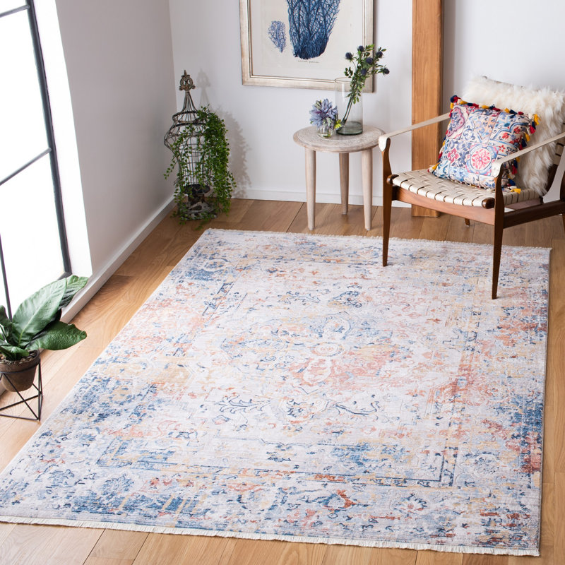 Avelyn 400 Performance Oriental Rug, Round 6'1"