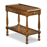 Bibbee Solid Wood End Table
