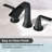 Widespread and Mounting / Installation Required 2 -handle Bathroom Faucet