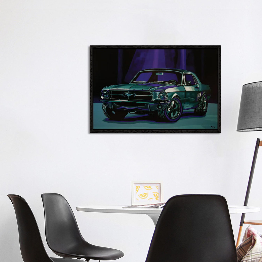 Ford Mustang 1967 by Paul Meijering - Painting on Canvas