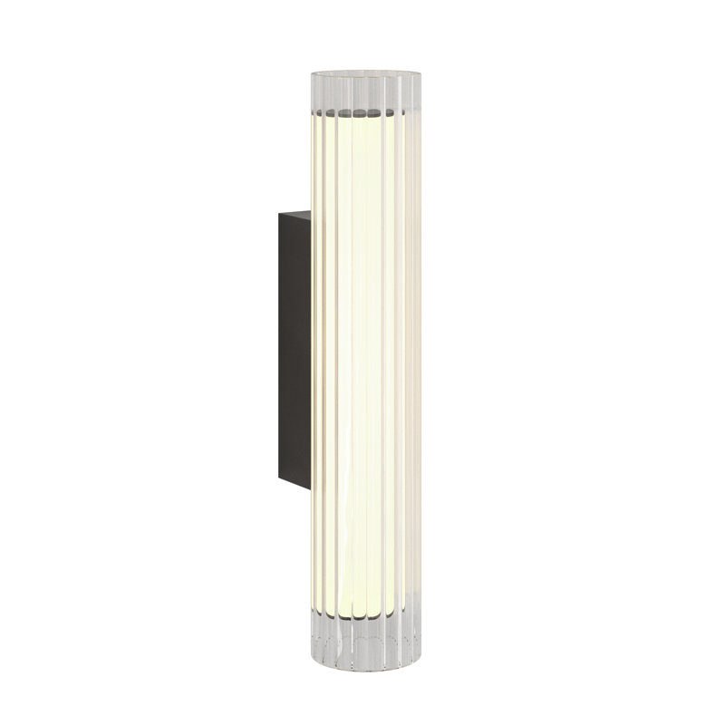 io 2700K, Matt Black, 470 Lumens, 16.54" H x 3.15" W x 5.28" D