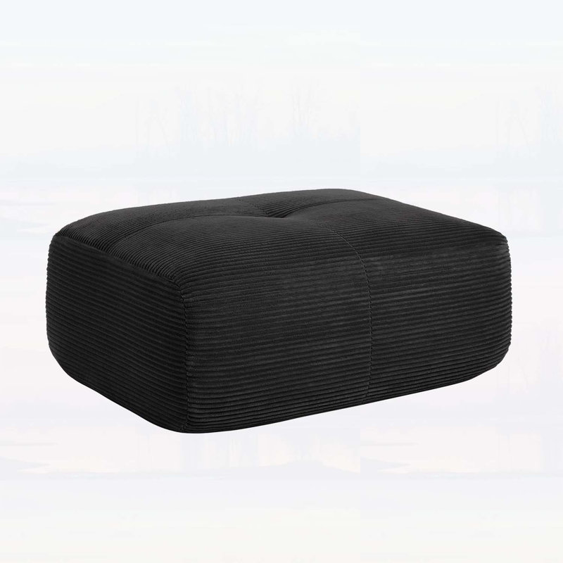 Repose-pieds polyvalent seulement, Noir