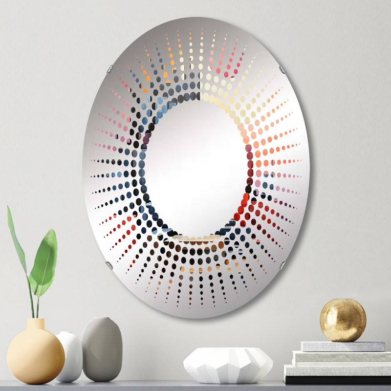 Jaanus Oval Mirror, 20" W x 30" H