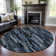 Premium Machine Washable Dahl AMF1079 Stripes Rug