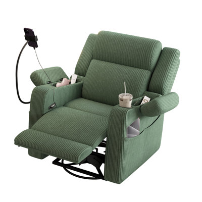 Fauteuil inclinable électrique avec chaleur et massage