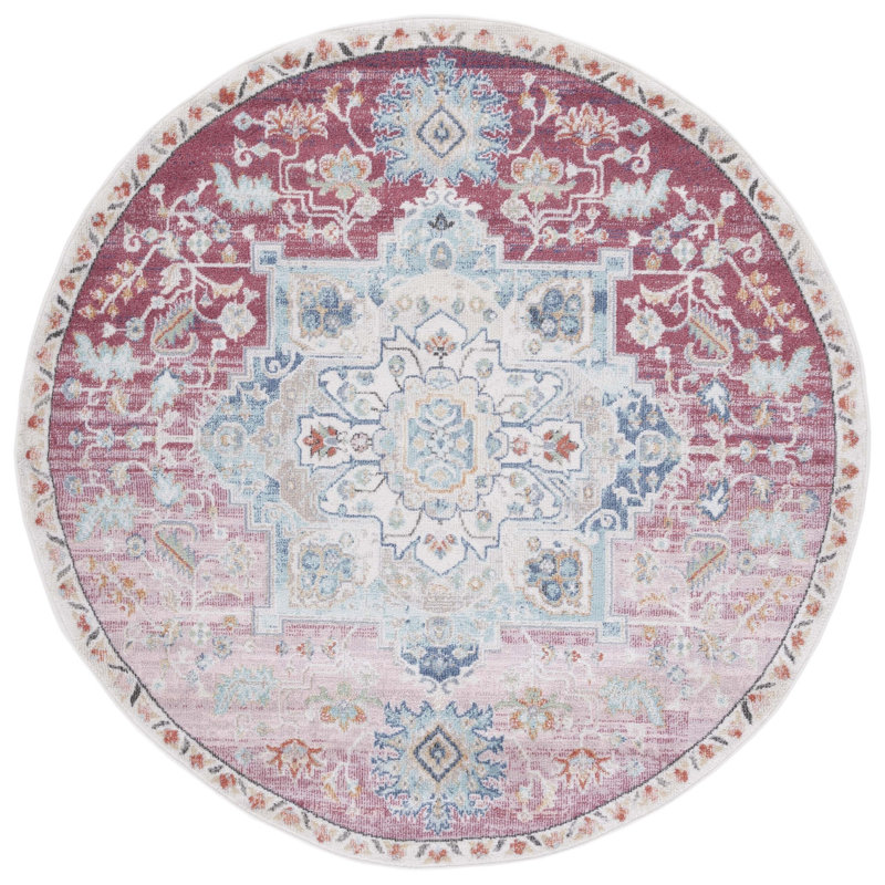 Phoenix 500 Performance Southwestern Rug, Round 6'7"