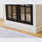 71.2'' Tall Display Cabinet With Glass Doors, Rustic Style China Cabinet, Curio Cabinet For Collectibles Figures Trophies, For Hallways Living Room, Kitchen, Home, Studio Or Workspace-1823560699