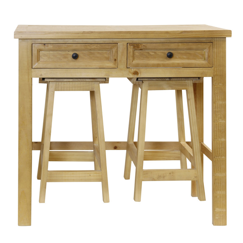 Homestead - Table bistro avec tabourets Regina - Juniper - ensemble de 3