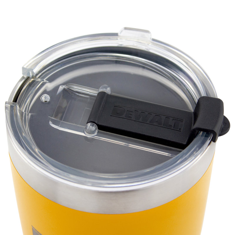 20 Oz Yellow Powder Coated Industrial Drinkware, Yellow