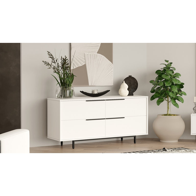 Locelso 74.3cm Sideboard, White