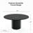 Solid Wood Dining Table Round Pedestal Kitchen Table-539974913-539974924