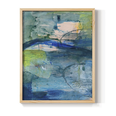 «Spring Winds», reproduction encadrée en bois massif