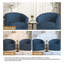Fauteuil demi-tonneau pivotant Aunna-1940393273