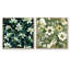 Langelier - Ensemble de 2 collages carrés floraux-101852979-101852975