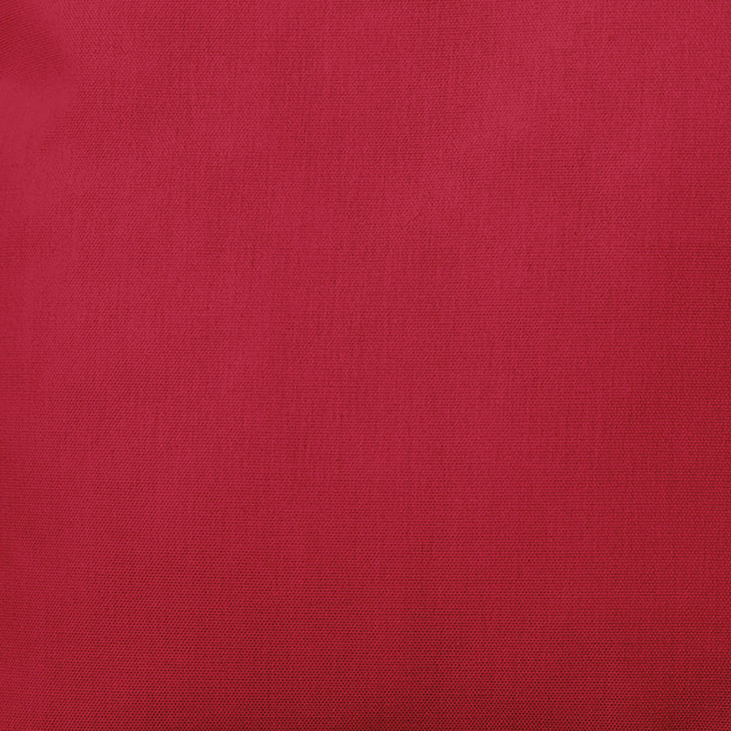 Housse de coussin d'extérieur carré Georgia, Rouge, 16 po x 16 po