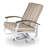 Askar Swivel Powder Coated Aluminum Outdoor Lounge Chair-19643666-19643683-19643688